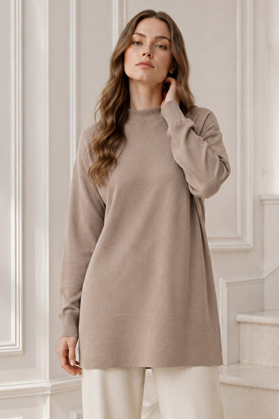 benguen Pletena tunika R7183 Mink
