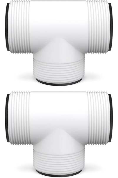 STARSTAR 2 Pcs Intex Coleman Pool Hose T-Connectors 1.5" 3.8cm Swimming Pump ...