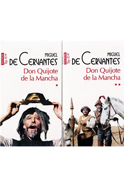 Polirom Don Quijote de la Mancha Vol.1+2 - Miguel de Cervantes