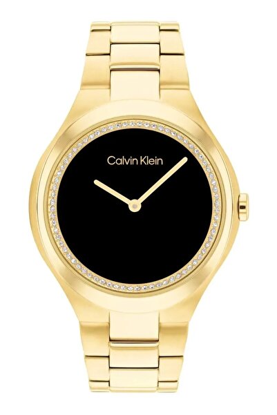 Calvin Klein ANALOG WOMENS BLACK CASE WATCH - 25200367