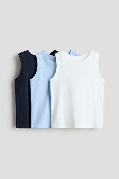 H&M 3-pack cotton vest tops