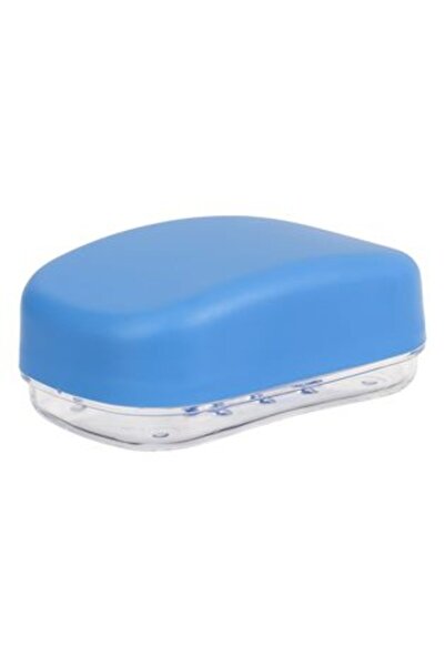 BAMI NETWORK Savoniera calatorie plastic bleu compacta