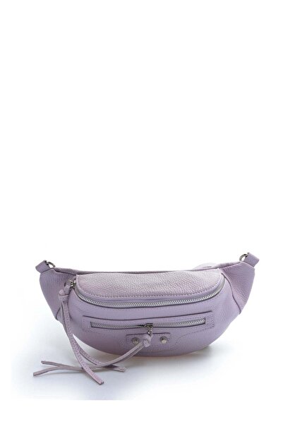 SimpleFind Carla Ferreri Geanta piele -Aminia-Lila,Borseta piele naturala, po...