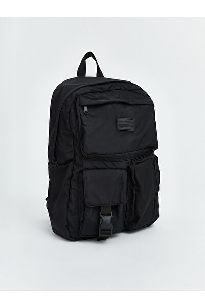 LC Waikiki Lcw Accessories Black Multi-Compartment Men's Backpack