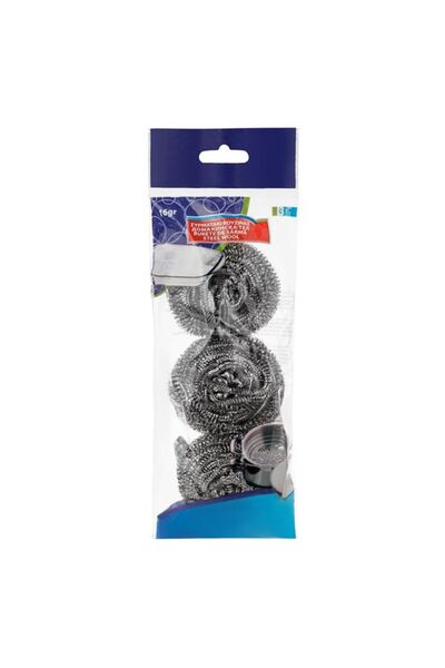 BAMI NETWORK Bureti de sarma pentru curatarea vaselor 16g set 3 bucati