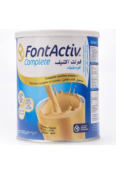 fontactiv مسحوق الفانيليا الكامل 400 جرام