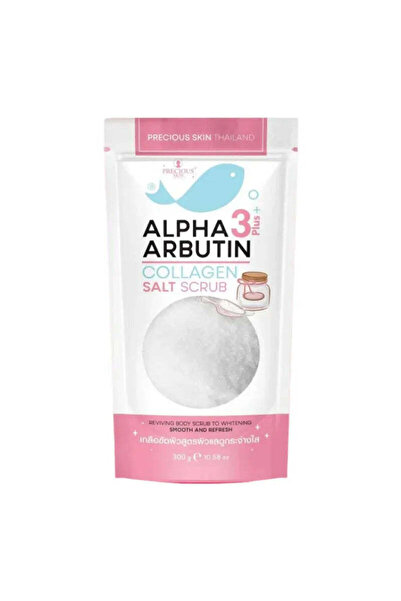 PRECIOUS SKIN Alpha Arbutin 3+ Collagen Salt Scrub – 300 g