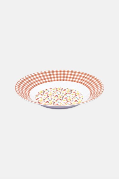 Muy Mucho Melamine Pasta Bowl, Multicolor