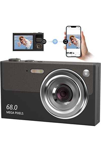 STARSTAR 4K Kids Digital Camera, 16x Zoom Point-and-Shoot Camera with 32 GB C...