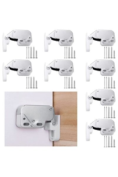 STARSTAR Locking mechanism - 8-piece set - Silver - Easy installation - Rever...