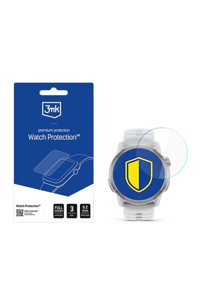 3MK Sticlă securizată Flexibilglass pentru Coros Apex 4 42mm Previne fisurile