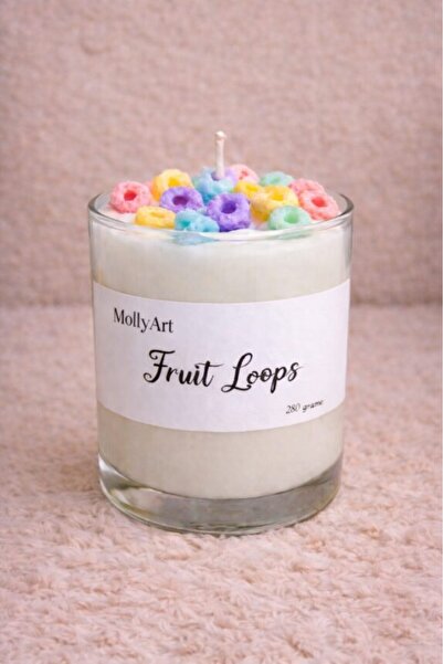 MollyArt Lumânare Fruitloops