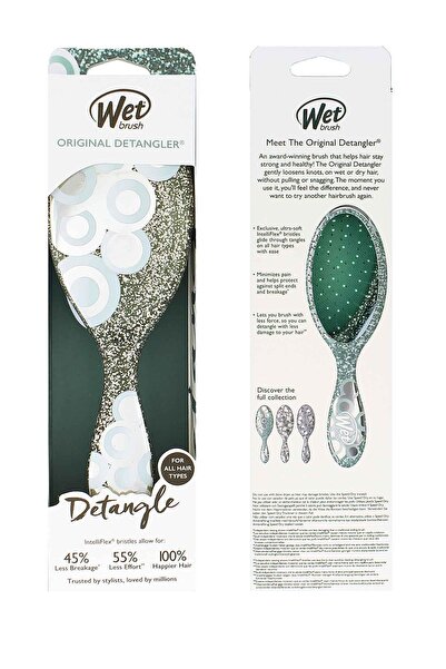 Wet Brush Original Detangler Groovy Disco Hairbrush – Teal