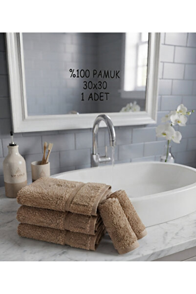 AYSİ HOME TEKSTİL Mutfak & Lavabo Havlusu Premium Kalite %100 Pamuk 30x30