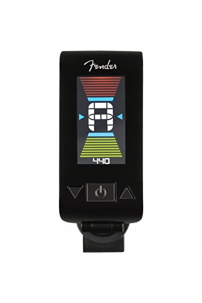 NO BRAND Acordor de chitară Fender Original Tuner BLK, tip clemă, negru