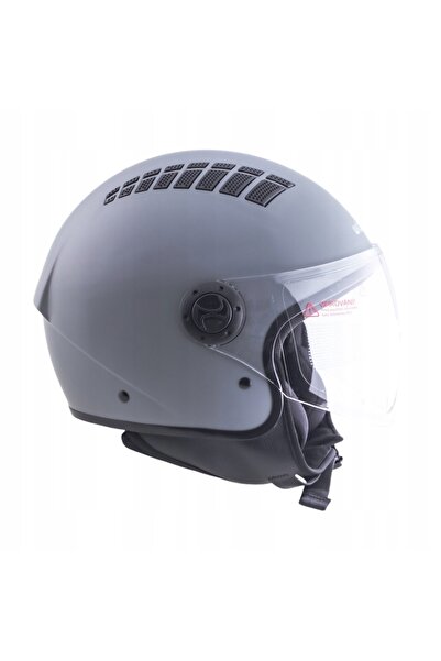 NO BRAND CASCĂ UȘOARĂ CU VIZIERĂ DESCHISĂ PENTRU SCOOTER W-TEC BARALDO CU CĂP...