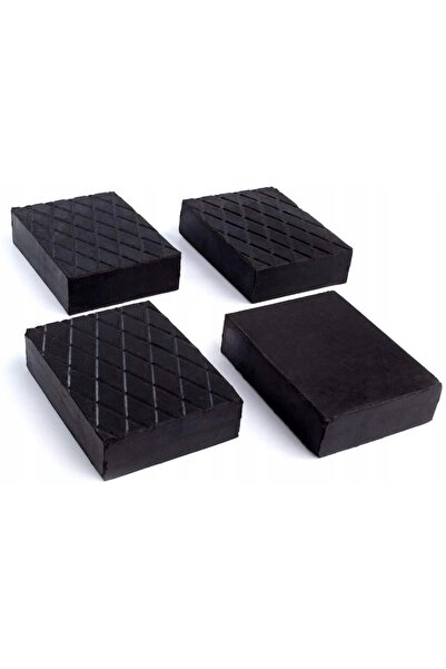NO BRAND Kora Set de 4 bucăți blocuri de cauciuc 120 x 80 x 40 mm