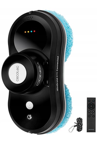 CECOTEC Robot de curățat geamuri Conga WinDroid 870 Connected T 80W Negru