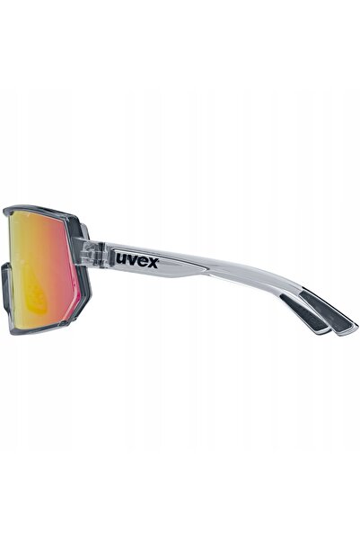 Uvex Ochelari de soare Sportstyle 235, roșu fumuriu transparent/oglindă