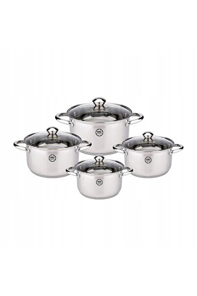 MG HOME |   LAURO Set de oale din oțel inoxidabil 8 piese EL MAGDA GESSLER