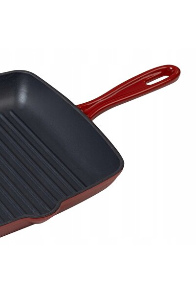 MG HOME Tigaie grill MG MAGDA GESSLER emailată 26 CM gaz și inducție