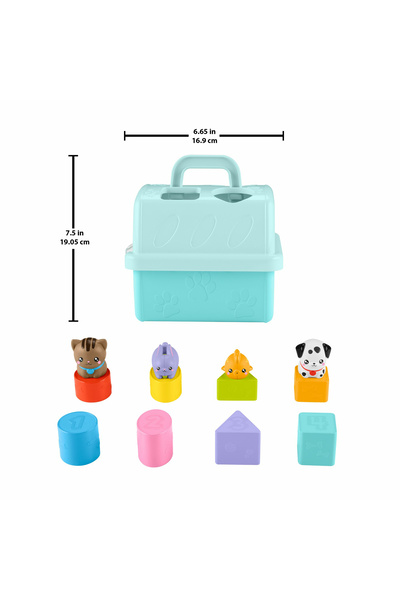 FISHER-PRICE BABY Fisher-Price Animăluțe Sortator Transportor Jucărie cu bloc...