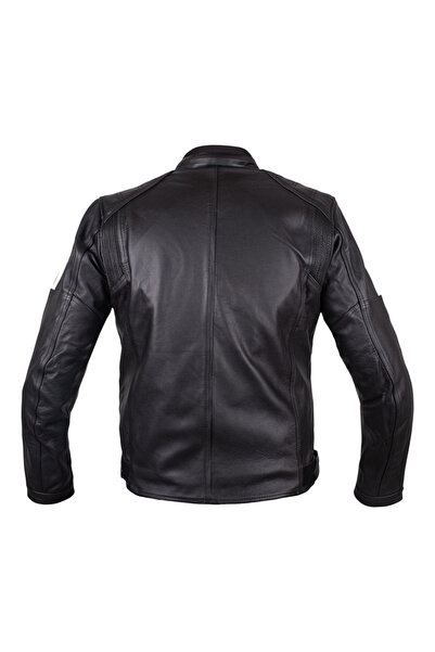 NO BRAND W-TEC HELSIN Jachetă de motocicletă din piele naturală, protecții pe...