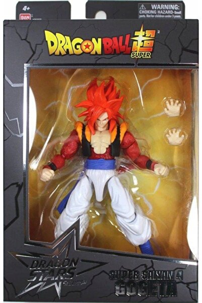 BANDAI DRAGON BALL DRAGON STARS SUPER SAIYAN 4 GOGETA Figurină de acțiune