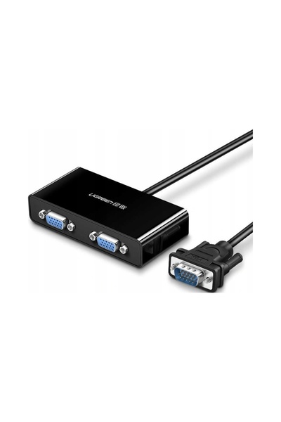 Ugreen 40254 2x VGA Negru Splitter pentru ecran de proiector de calculator