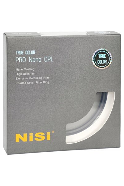Nisi Filtru Polarizator Circular True Color Pro Nano 58mm