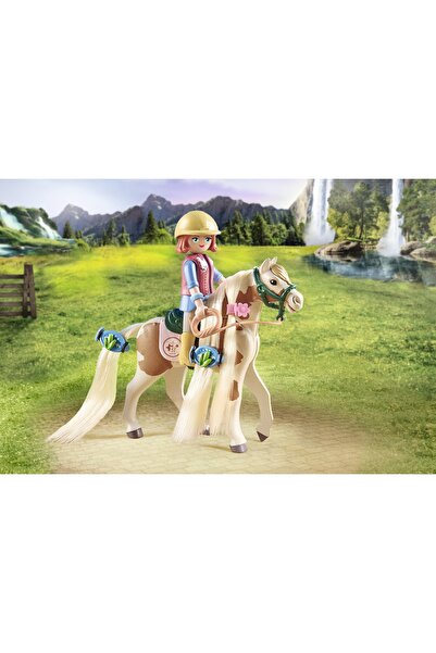 Playmobil ELIE BLOCURI DE CONSTRUIRE CU CAL FIGURINĂ CAL + ACCESORII 71639
