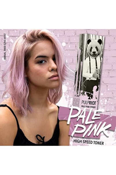Pulp Riot Pale Pink Hair Color Toner 3oz / 90 ml