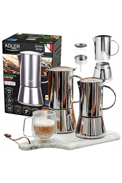 adler Cafetieră 620 ml 10 căni