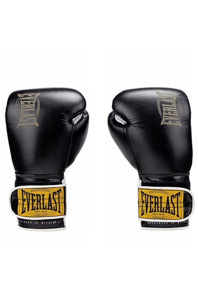EVERLAST Mănuși negre 1910 Classic Pro BL 14 oz
