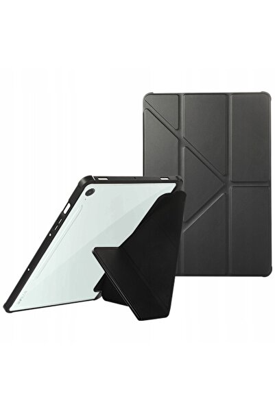 NO BRAND Husă cu suport Samsung Tab S10 Ultra negru/negru