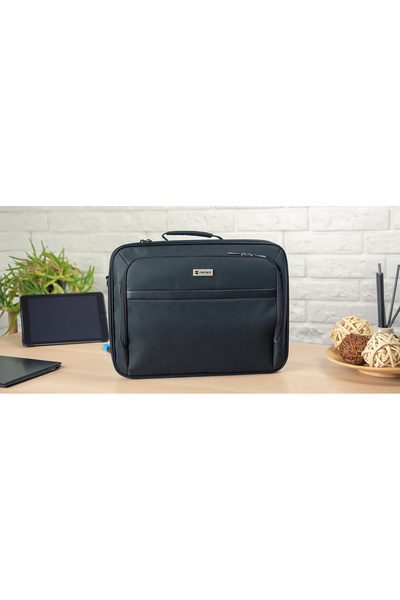 Natec Husă laptop Boxer Lite 15,6'' Negru
