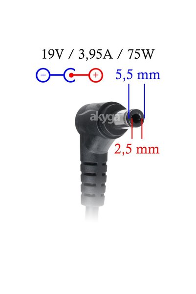 Akyga Adaptor AC AK-ND-02 pentru laptop 19V/