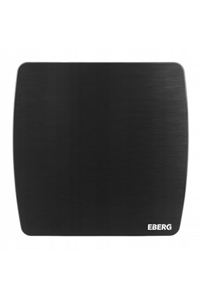 Eberg Ventilator de baie AXI 120 BT negru mat 160m3/h Temporizator + clapetă