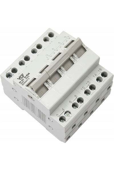 vcx Întrerupător modular de rețea 1-0-2 4P 63A