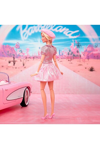 Barbie Lalka Filmă de referință The Move Pink Puffy Dress JBJ53