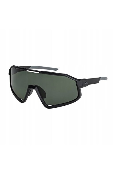 Quiksilver Ochelari de soare pentru bărbați, polarizați, negru-verde.