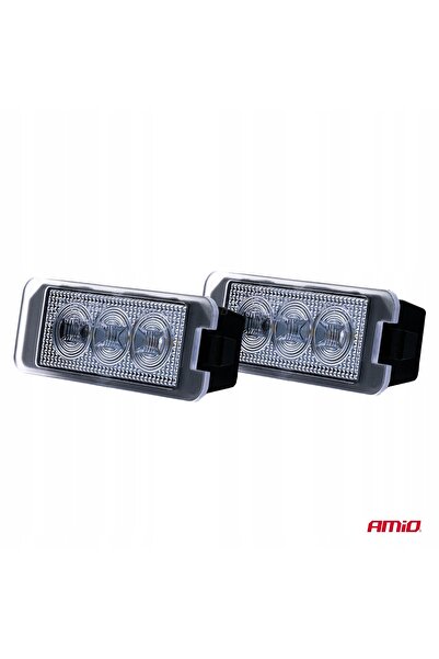 AMIO LUMINI LED PENTRU PLACĂ DE ÎNREGISTRARE CLP12 VW GOLF POLO PASSAT 2 BUCĂ...