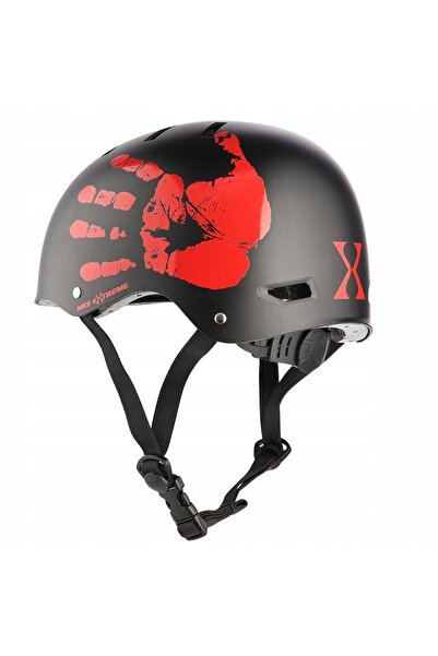 Nils Extreme Cască de bicicletă L 54-62 cm Negru Reglabilă Ventilată MTW03