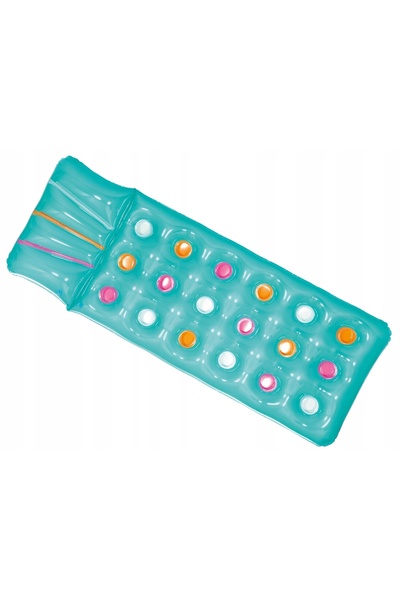 BESTWAY Saltea gonflabilă de apă cu pernă pentru plajă, 2 culori, 188 x 71 cm