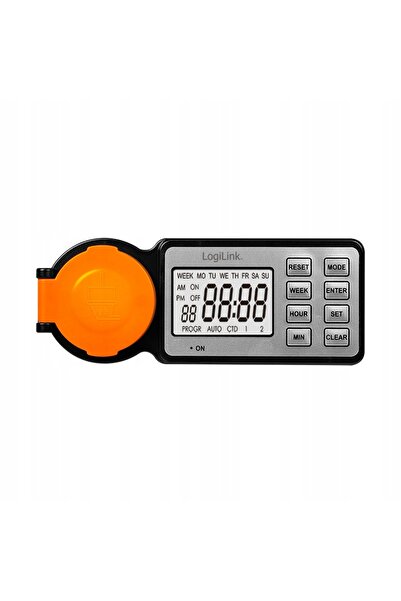LogiLink Temporizator programabil extern IP44 LCD 3600W CEE 7/3 12 programe