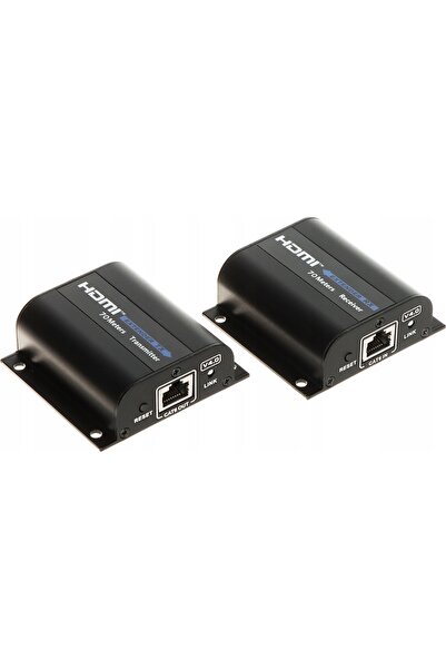 NO BRAND Extensor HDMI cu telecomandă IR, extindere până la 70 m, transmisie ...