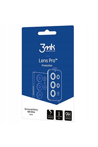 3MK Protecție lentilă Pro Sam S23 Ultra S918 negru/