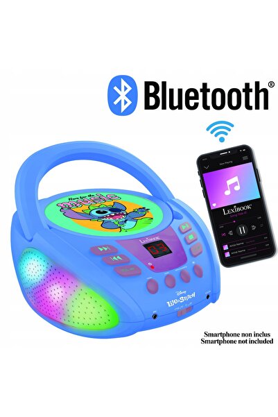 LEXIBOOK Jucărie radio player Stitch RCD109D