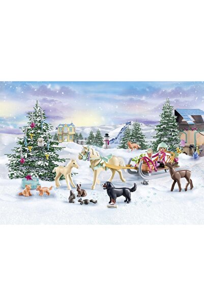 Playmobil 71345 Calendar de Advent de Crăciun, pentru copii de la 4 ani în sus