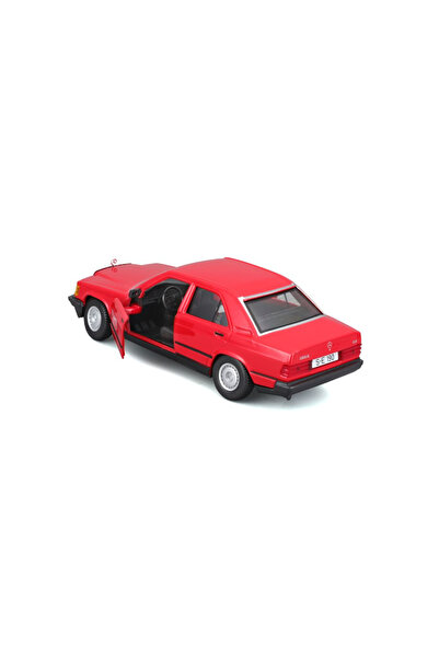 BBURAGO MERCEDES-BENZ 190E 2,6 W201 MODEL METALIC 1:24 ALBASTRU